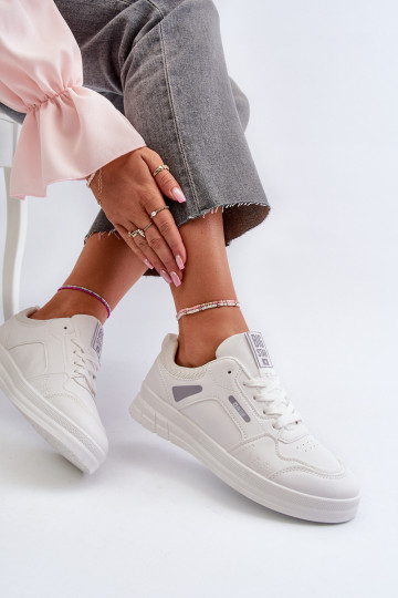 Women's Sport Shoes Sneakers Big Star MM274354 White 2