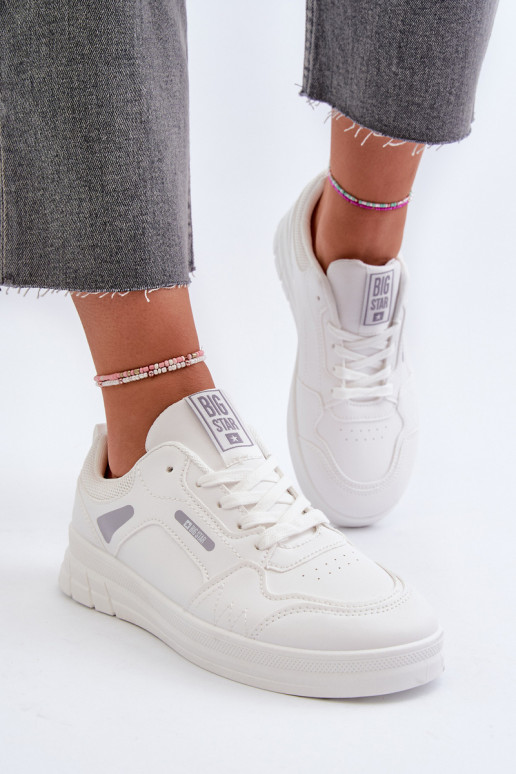 Women's Sport Shoes Sneakers Big Star MM274354 White