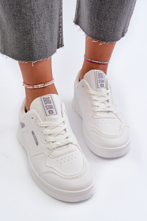 Women's Sport Shoes Sneakers Big Star MM274354 White