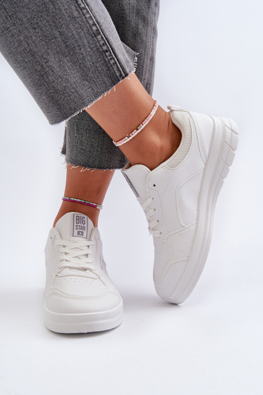 Women's Sport Shoes Sneakers Big Star MM274354 White