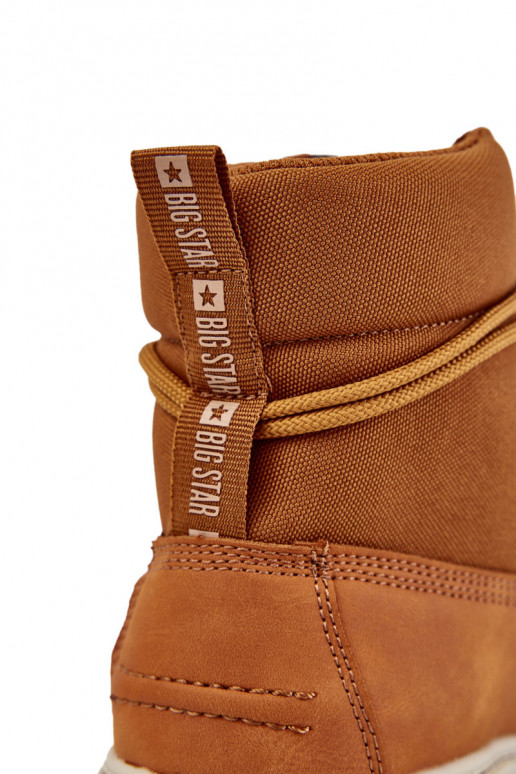Men's Boots Memory Foam Big Star KK174203 Camel