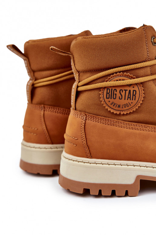 Men's Boots Memory Foam Big Star KK174203 Camel