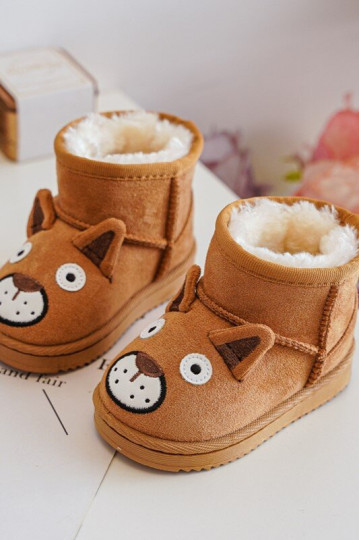 Children's Insulated Boots Snow Boots Camel Vavena 2