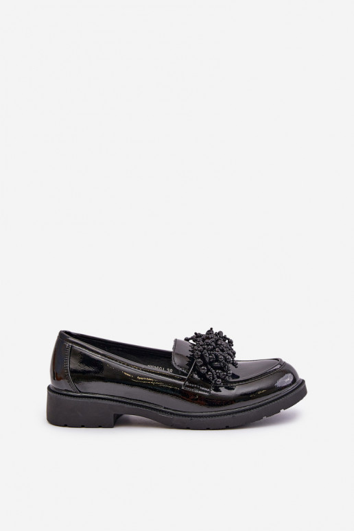 Women's Patent Loafers S.Barski HY369A Black