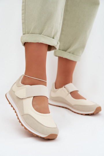 Women's Sports Slip-On Shoes Beige Aveliette 2