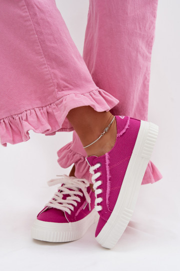 Women's Platform Sneakers O`NEILL SPINNA C WOMEN LOW 90261009.06R Fuchsia