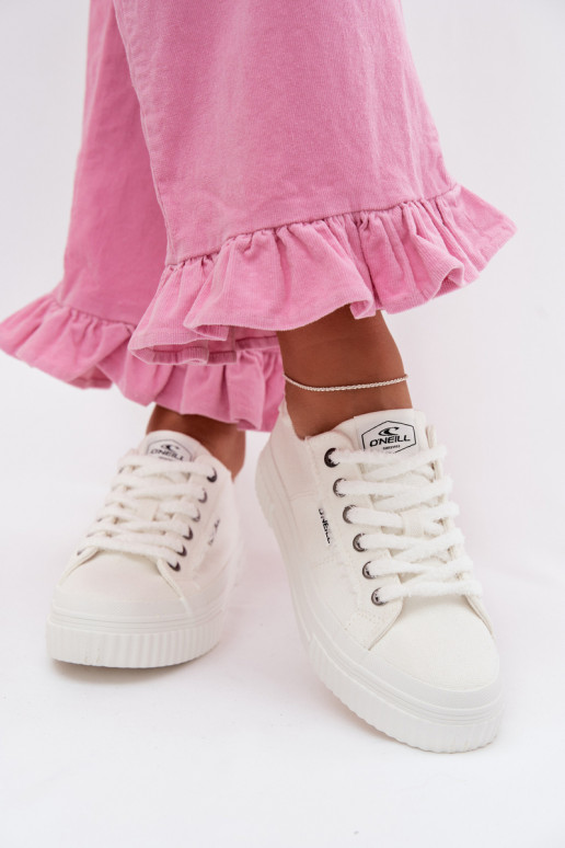 Trampki Damskie Na Platformie O`NEILL SPINNA C WOMEN LOW 90261009.02A Białe