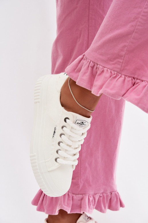 Trampki Damskie Na Platformie O`NEILL SPINNA C WOMEN LOW 90261009.02A Białe