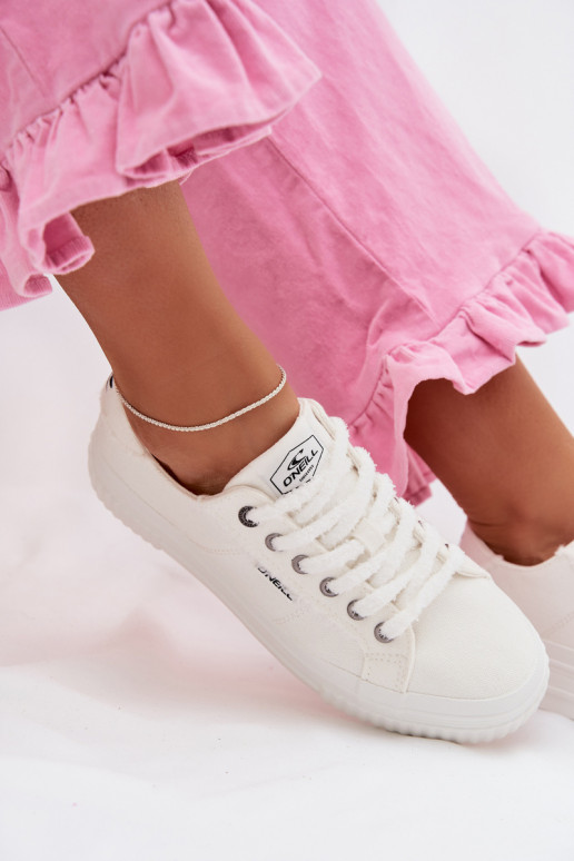 Trampki Damskie Na Platformie O`NEILL SPINNA C WOMEN LOW 90261009.02A Białe