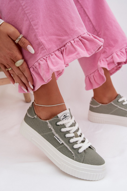 Trampki Damskie Na Platformie O`NEILL SPINNA C WOMEN LOW 90261009.05Z Zielone