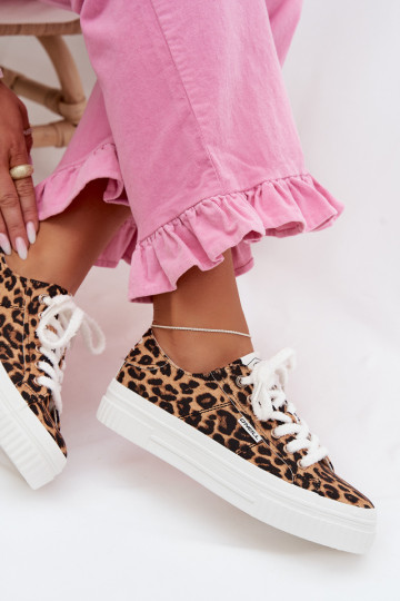 Women's Platform Sneakers O`NEILL SPINNA C WOMEN LOW 90261009.92A Leopard