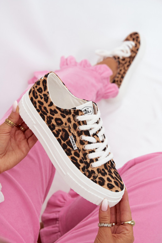 Women's Platform Sneakers O`NEILL SPINNA C WOMEN LOW 90261009.92A Leopard