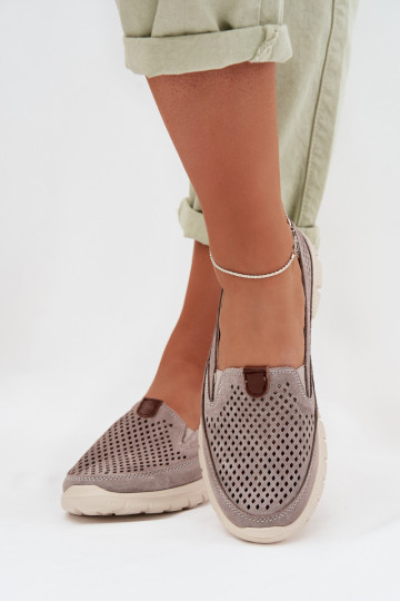 Openwork Suede Shoes Ravinette 2