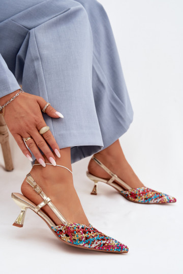 Women's Plecione Heeled Sandals Multicolored Selinae