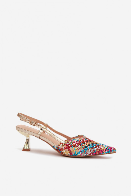 Women's Plecione Heeled Sandals Multicolored Selinae