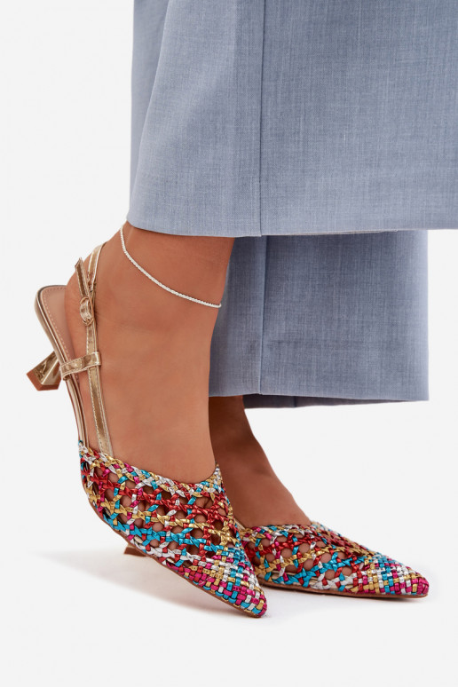 Women's Plecione Heeled Sandals Multicolored Selinae