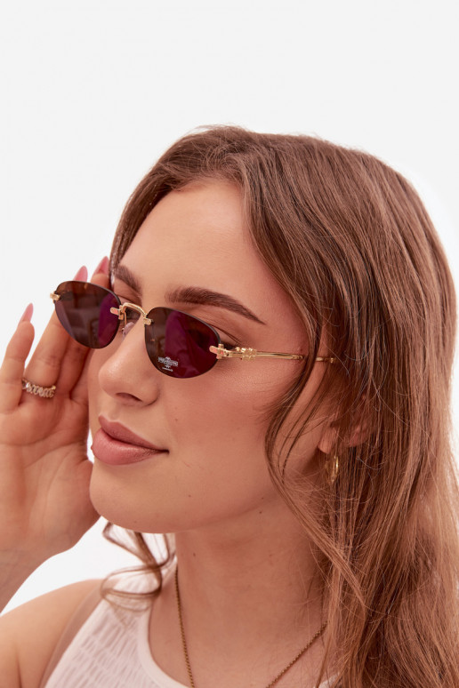 Women's Dark Brown Sunglasses