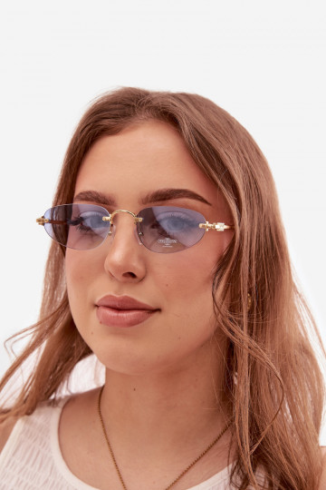 Women's Blue Sunglasses 2
