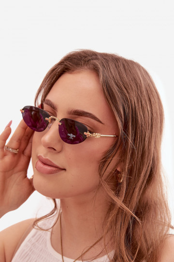 Women's Black Sunglasses 2