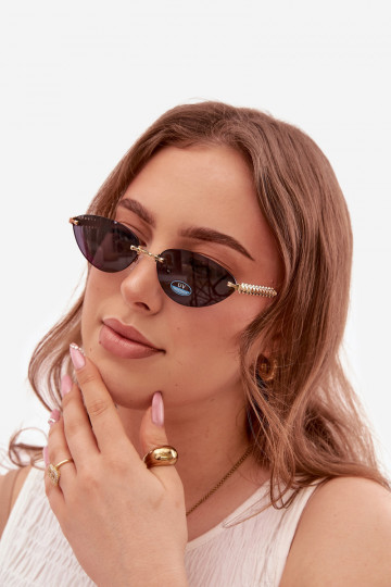 Women's Sunglasses With UV Filter Navy Blue 2