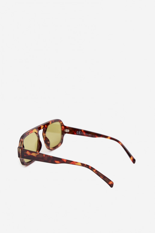 Women's Sunglasses With UV Filter Brown-Green