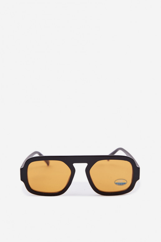 Women's Sunglasses with UV Filter Black-Orange