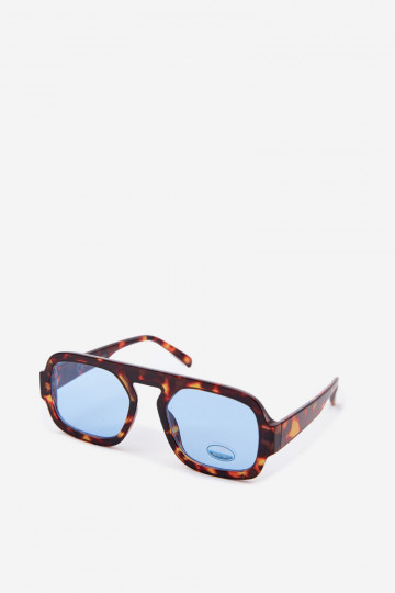 Women's Sunglasses With UV Filter Brown-Blue