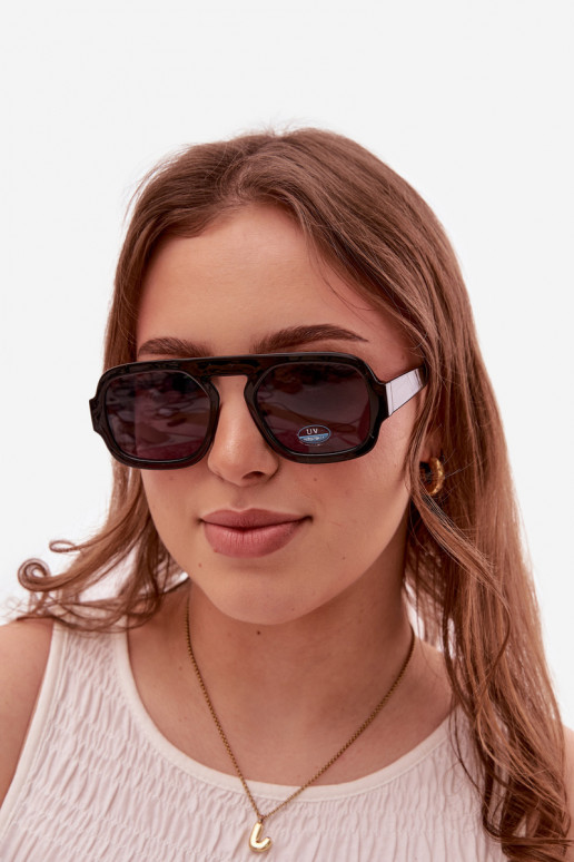 Damskie Okulary PrzeciwsłonecznewithFiltrem UV Czarne