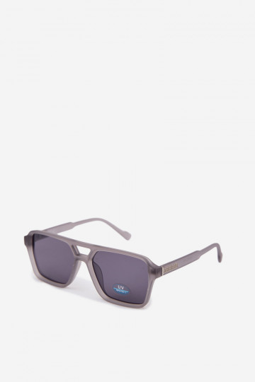 Women's Sunglasses With Silver Detail Gray