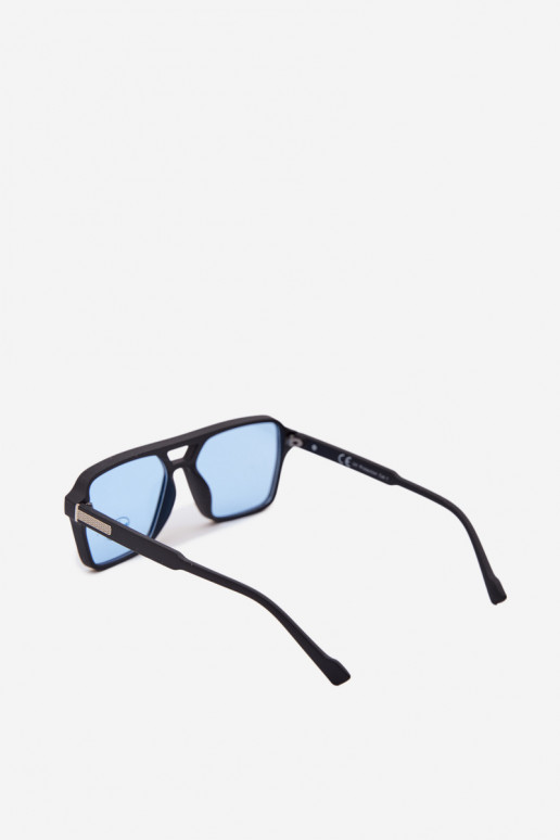Women's Sunglasses With Silver Detail Navy Blue