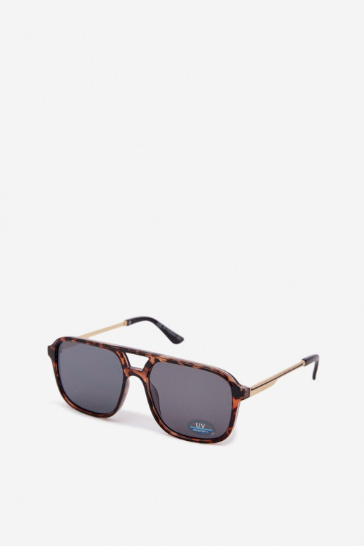 Women's Sunglasses With UV Filter Brown and Black
