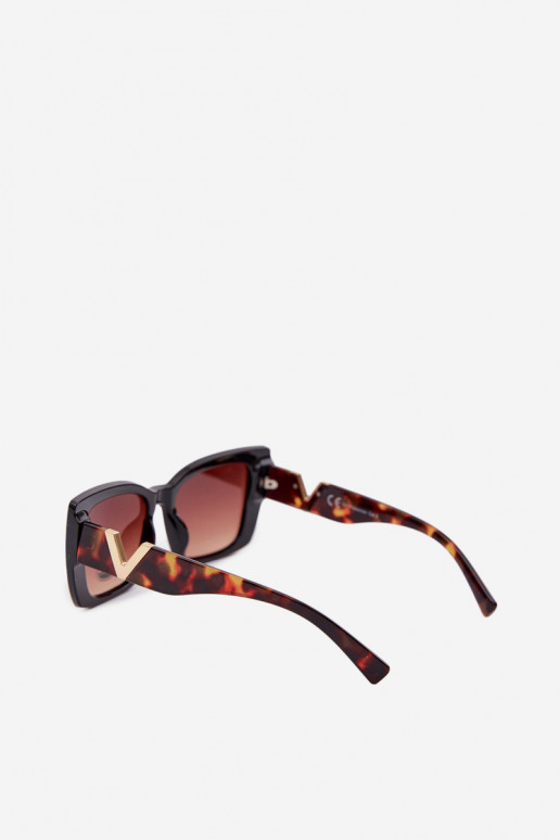 Women's Cat Eye Brown Sunglasses
