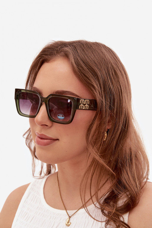 Women's Green Sunglasses