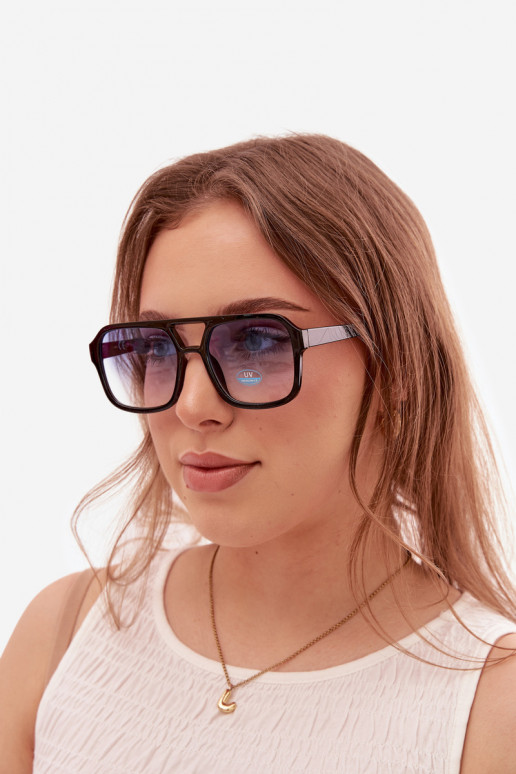 Women's Sunglasses Black-Orange