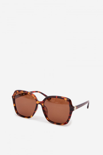 Women's Sunglasses With Crystals Brown