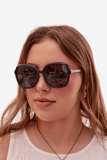 Women's Sunglasses With Crystals Black 2
