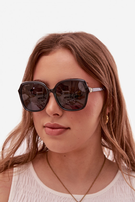 Women's Sunglasses With Crystals Black