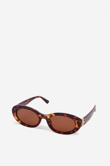 Women's Sunglasses With Pearls Brown