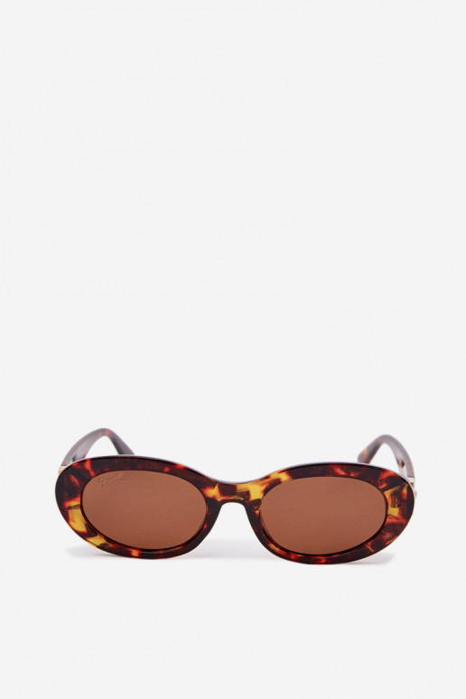 Women's Sunglasses With Pearls Brown