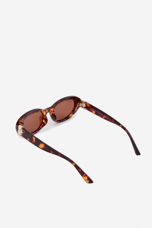 Women's Sunglasses With Pearls Brown