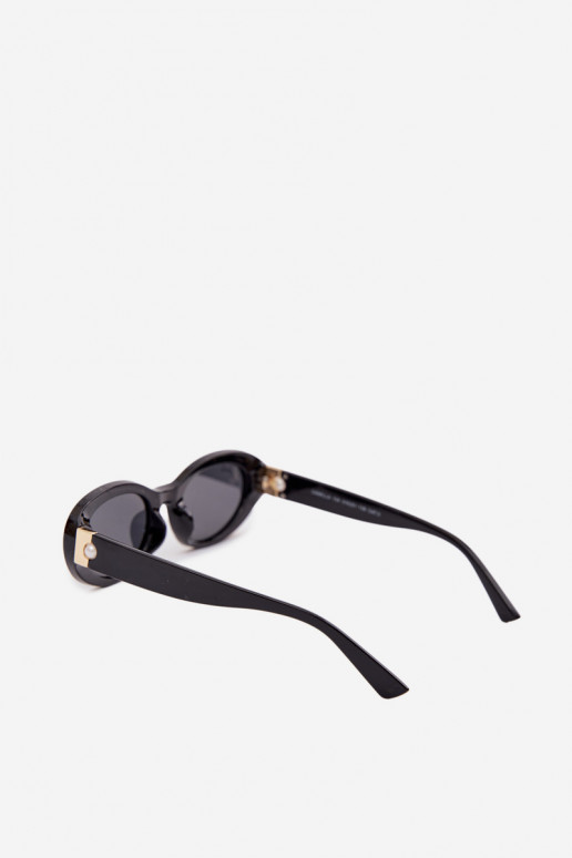 Women's Sunglasses With Pearls Black
