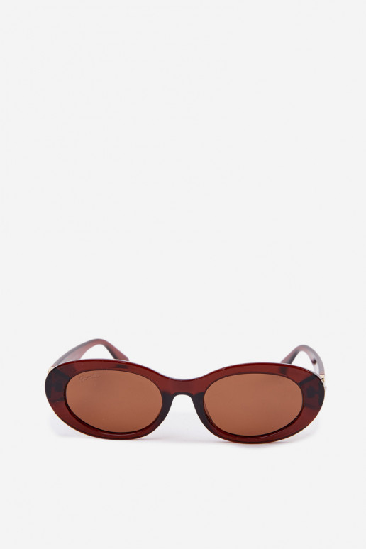 Women's Sunglasses With Pearls Brown
