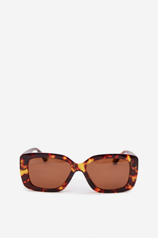 Women's Sunglasses With Gold Detail Brown