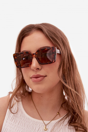 Women's Brown Sunglasses 2