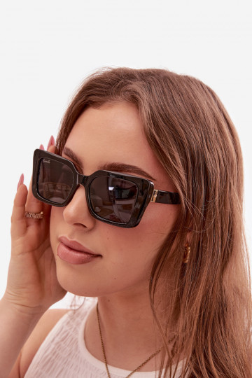 Women's Black Sunglasses 2