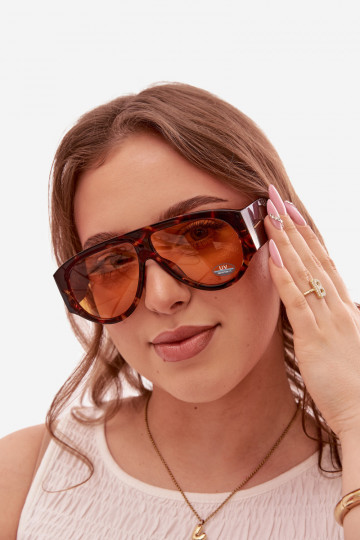 Women's Brown Sunglasses 2