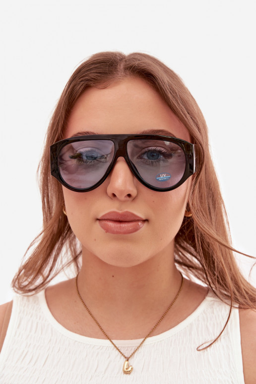 Women's Sunglasses Black and Blue