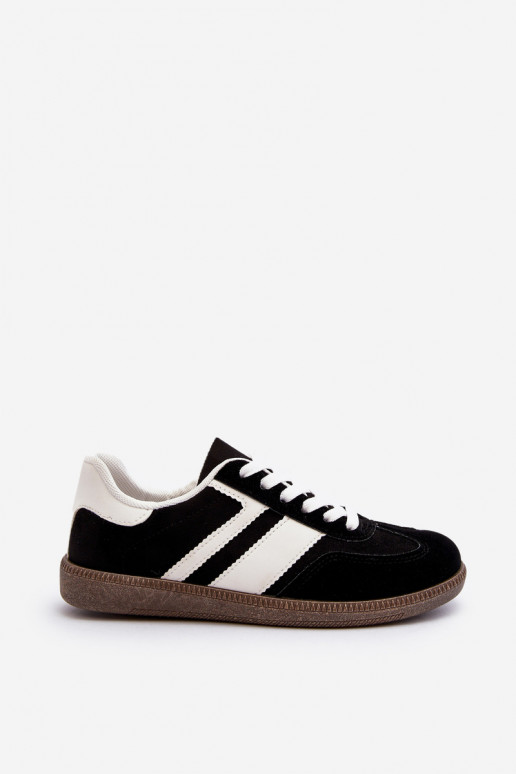 Women's Low Sneakers Sports Shoes Black Eudiopis