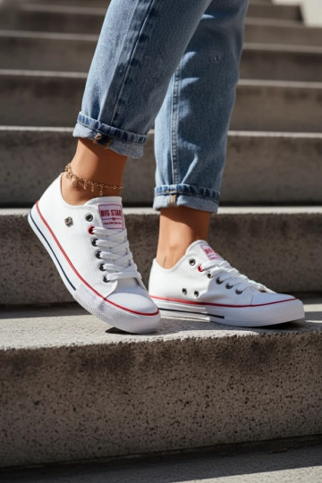 Big Star Womens White Sneakers T274022 2