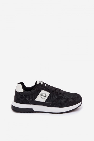 Buty Sportowe Sneakersy Męskie Big Star TT174352 Czarne 2